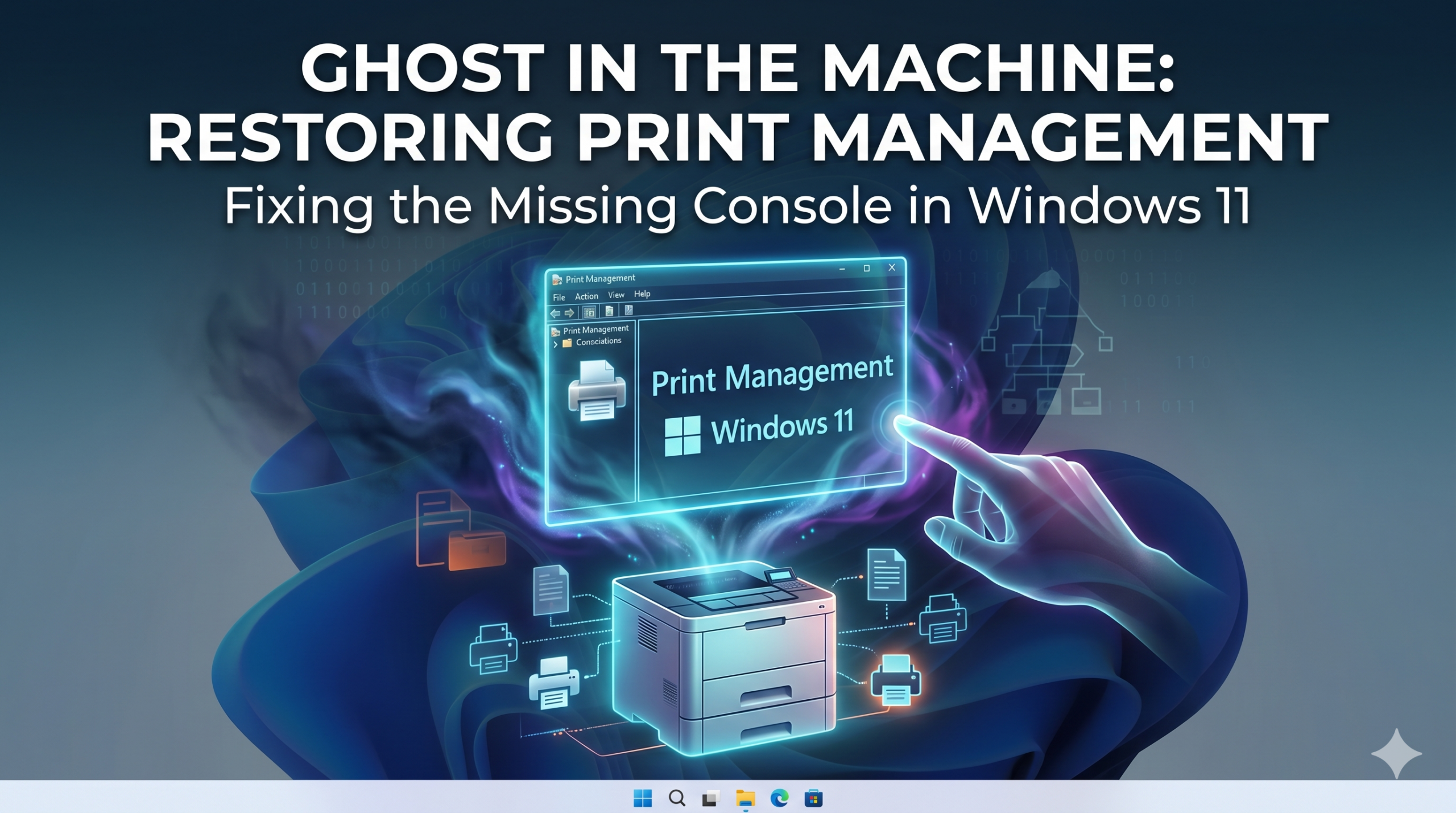Ghost in the Machine: Fixing the Missing Print Management Console in Windows 11